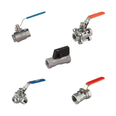 Ball valves - stainless steel AISI-316