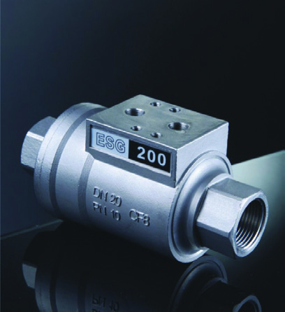 Pneumatic axial valve Series 200