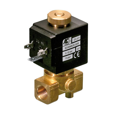 0A-E206AV15///52B ACL Solenoid valve  E206AV15 2/2 NO G1/8 FPM DN1,5 024/AC