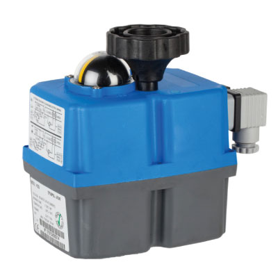6JJ-S4C400209 Actuator S35 J4C-S 24-240V AC/DC 38Nm F345 A14+heater 10sec IP67 blue cover