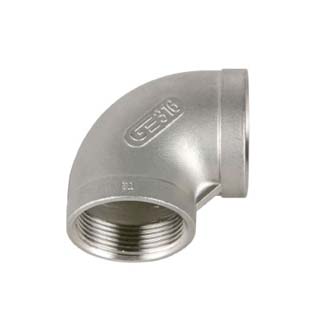 2GE-0090-02 Elbow Stainless Steel 1/4 FF