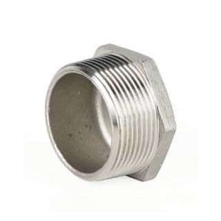 2GE-0290-02 Plug Stainless Steel 1/4 zeskant