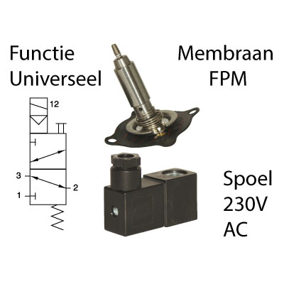 3/2 Universal, FPM, 230V/50-60Hz