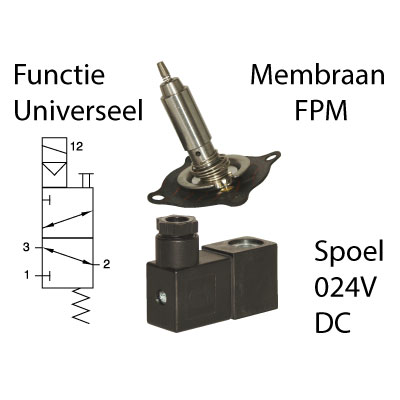 3/2 Universal, FPM, 024V/DC