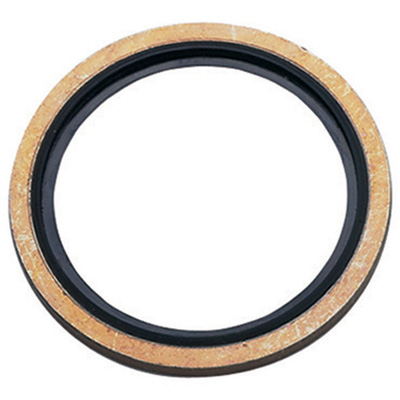 2FF-BSV-18 1/8" BSP BONDED SEAL ZACHT STAAL VITON