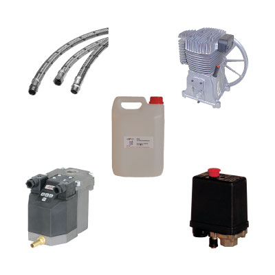 Various compressors parts