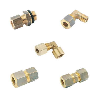 Universal compression fittings - brass