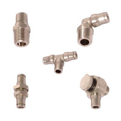 Push-in fittings LF 3600® - nickel-plated brass