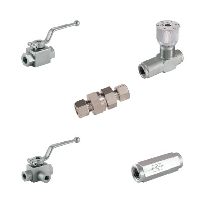 Hydraulic valves and valves