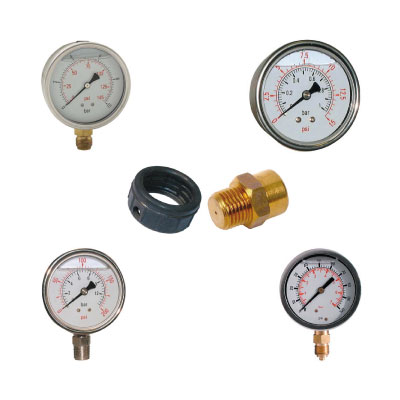 Glycerin pressure gauges